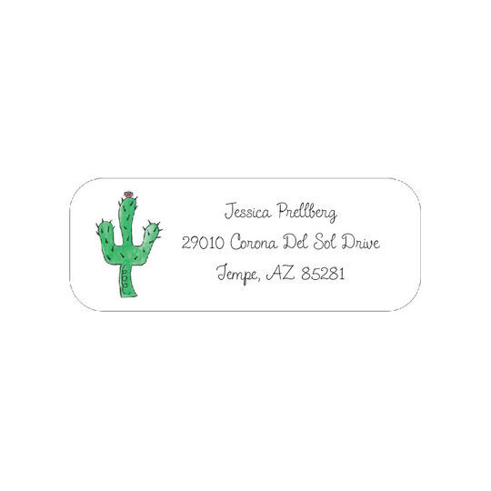 Cactus Return Address Labels